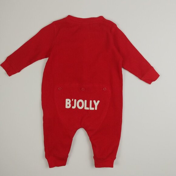 Baby B'Gosh B'Jolly One-Piece Waffle Knit Jumpsuit size 6 Months - Picture 2 of 12